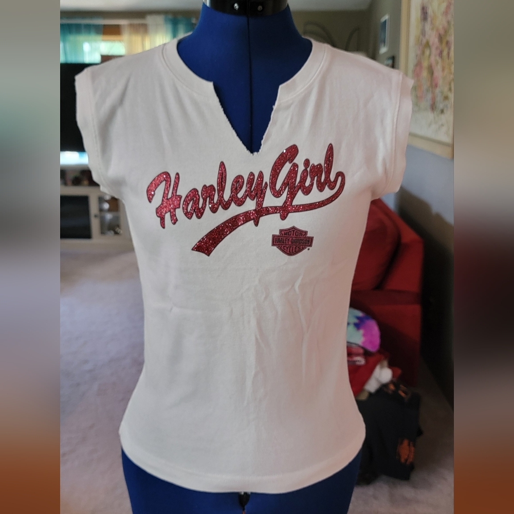 Women's Harley Davidson sleeveless top
